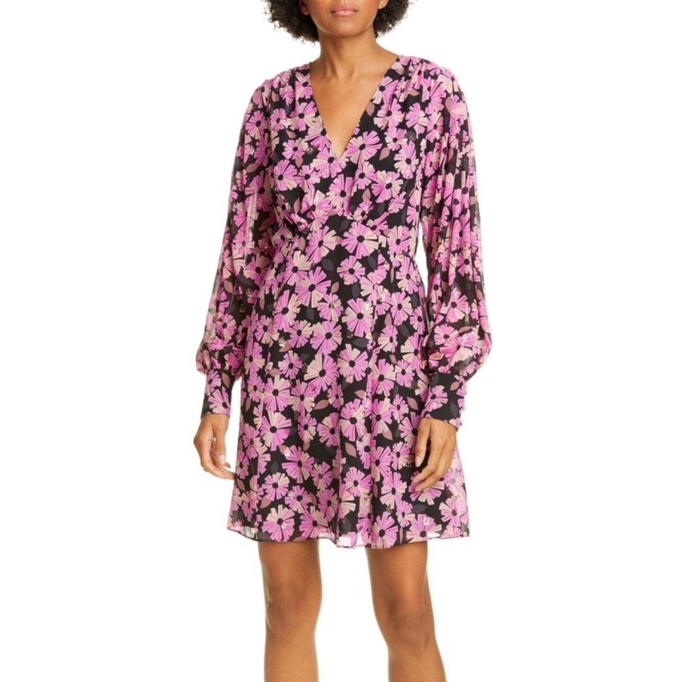 Kate Spade size 0 Wallflower Chiffon Dress